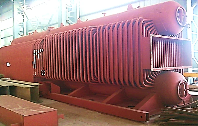 Water Tube Boiler for land-based process industry